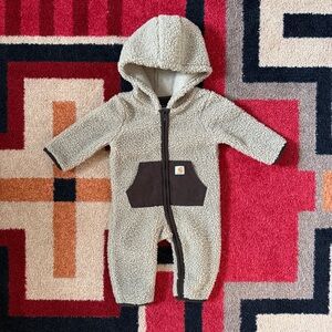 Carhartt Baby Sherpa Hooded One-Piece